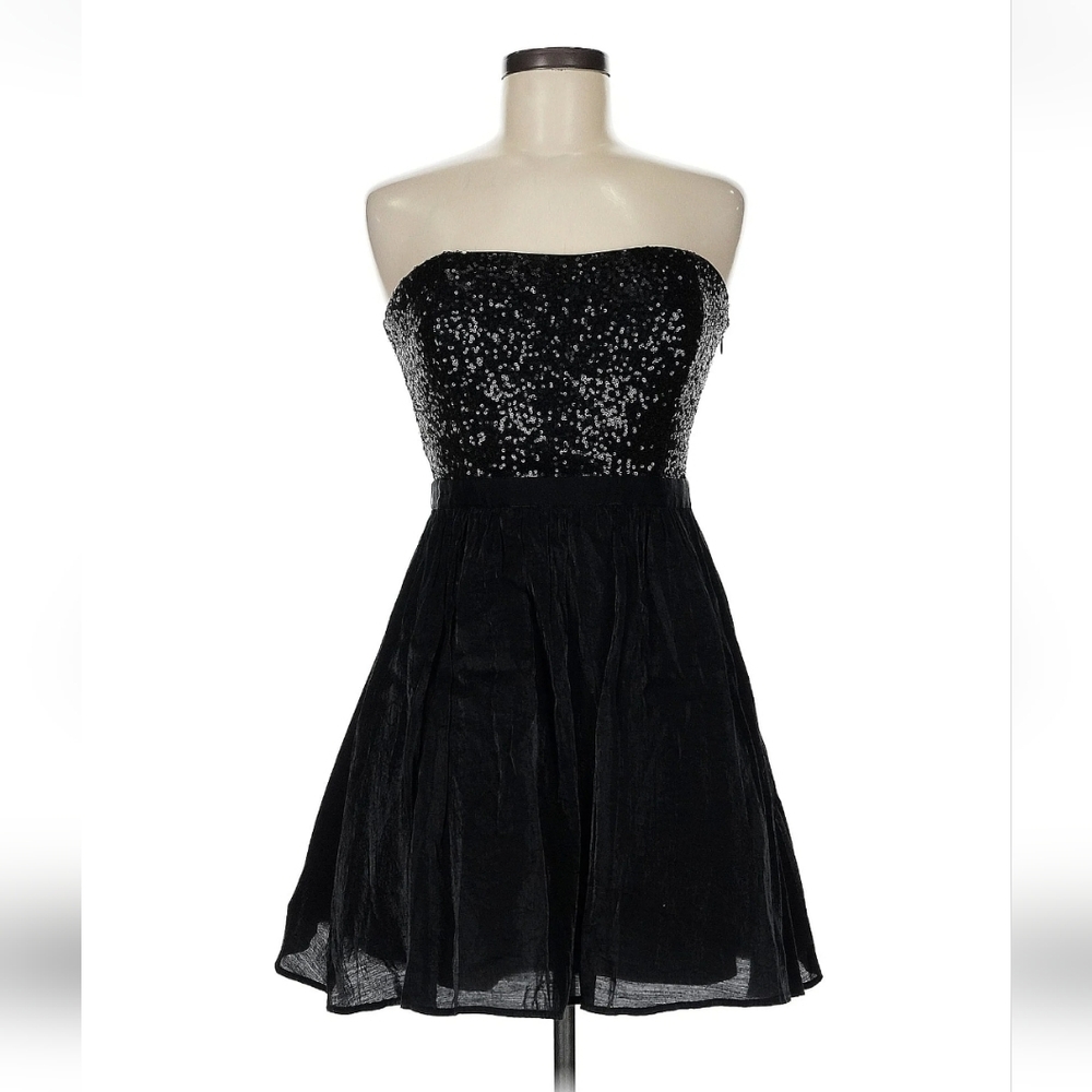 Sequin black dress